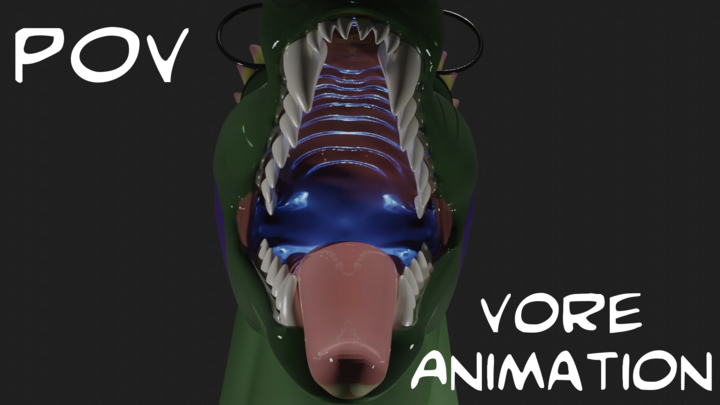 POV Dragon Vore Animation