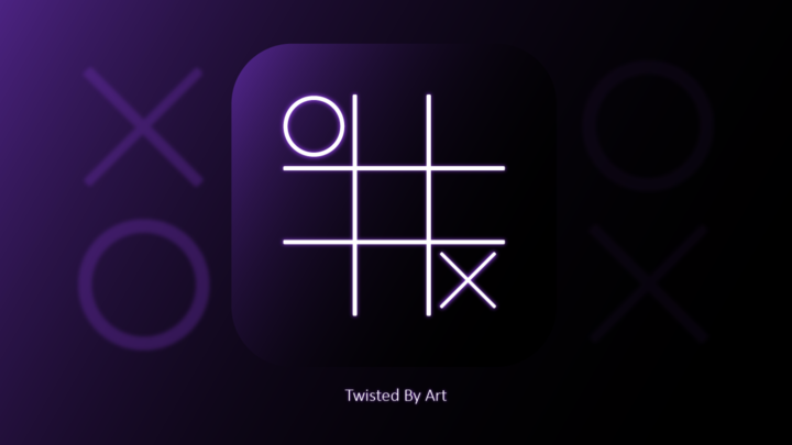 Tic Tac Toe Neon - 2 Player by Files Studio