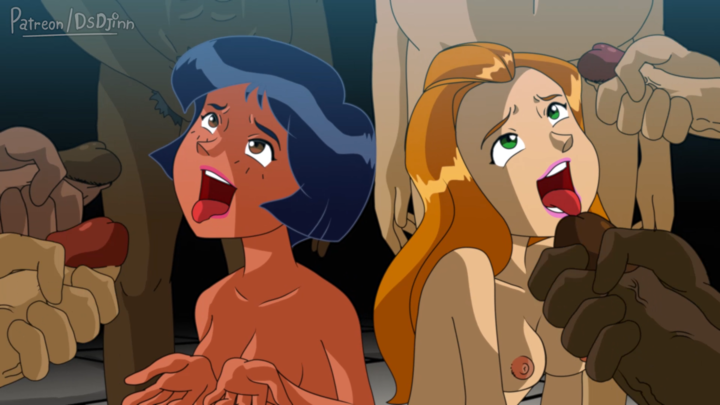 Totally Spies gang bang! (porn animation)