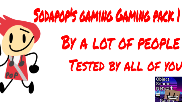 Sodapop's gaming pack 1 beta