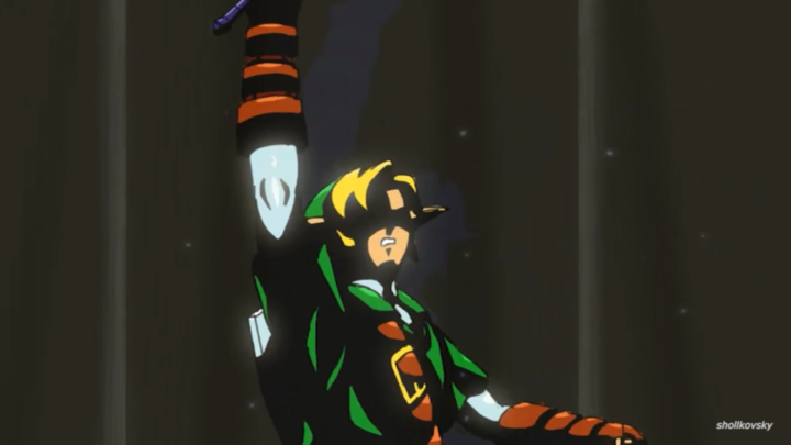 Link & The Master Sword 2014, Zelda Fan Animation (Actualización música 2020)