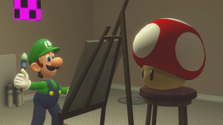 Artsy Luigi