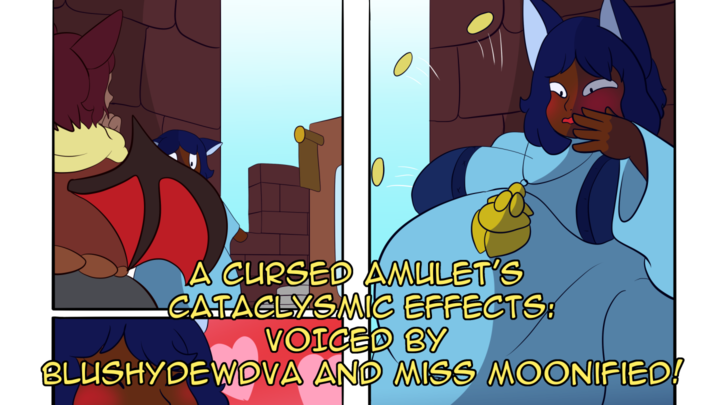 A Cursed Amulet's Cataclysmic Effects: Voiced Comic