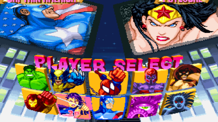 DC X MARVEL SUPER HEROES
