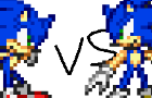 Sonic vs a Fake Android Copy