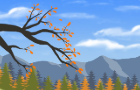 Autumn Landscape Animation