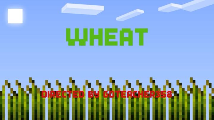 Wheat - Minecraft stop - motion animation