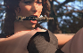 Lara x Chiyo tied femdom