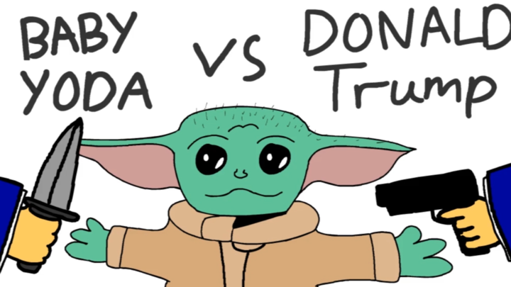 Baby Yoda Vs Donald Trump