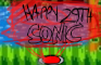 Happy 29th Sonic :)