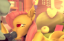 Anthro Futa Rainbow Dash X Flutterbat Blowjob 4K with Sound