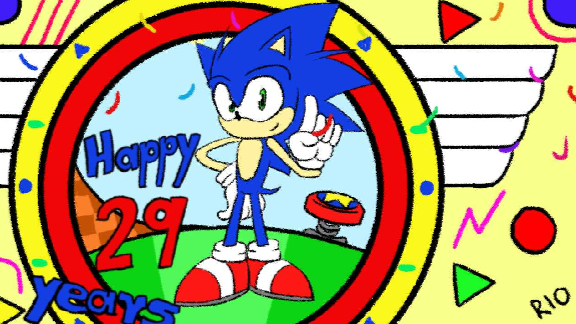 Sonic 29 birthday mini loop