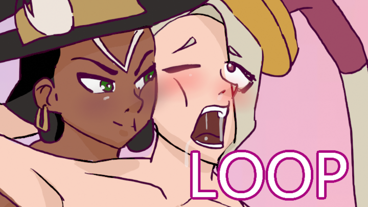 Celeste and Viola (18+ Animated Loop with Sound) [Vainglory Fanart]