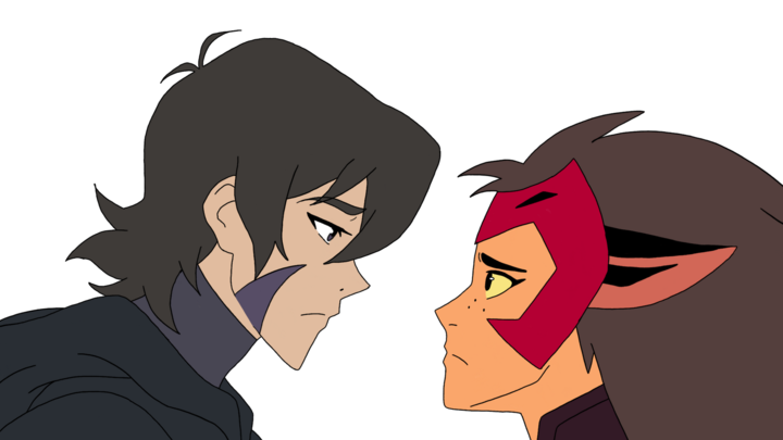 Catra meets Keith