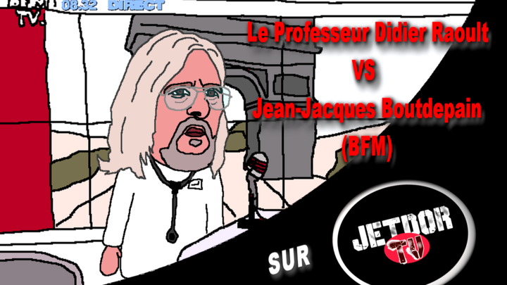 Didier Raoult vs Jean-Jacques Boutdepain (BFM)