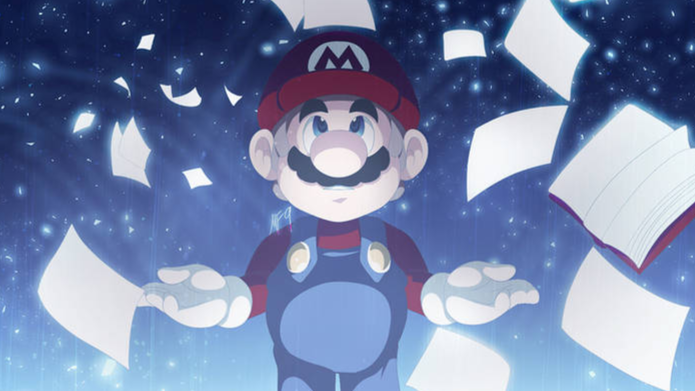 Mario The Music Box Remaster Intro SPRITE