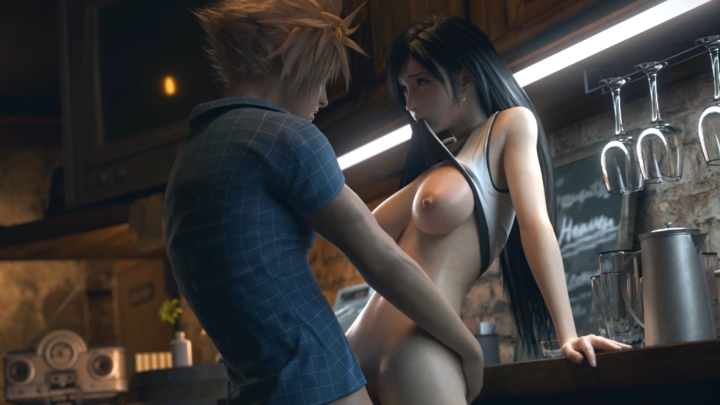 Tifa x Cloud 7th Heaven
