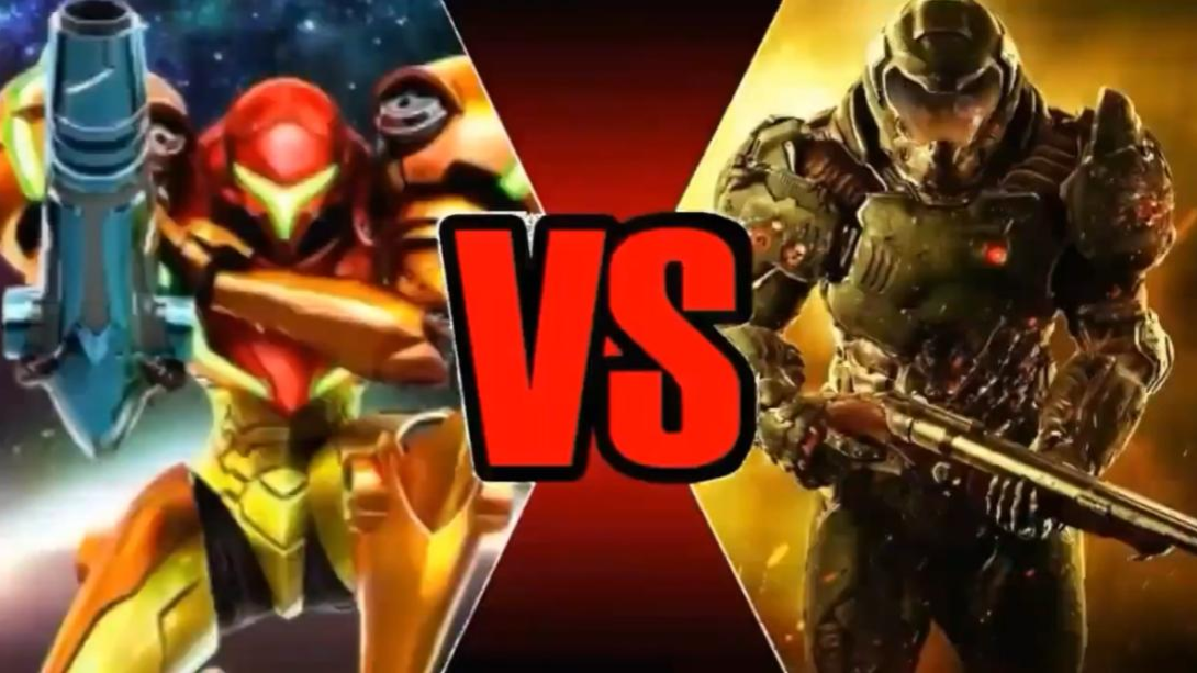 Samus vs Doomguy