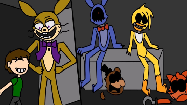 Fnaf Animatronic Redesign by Squid-Killer on Newgrounds