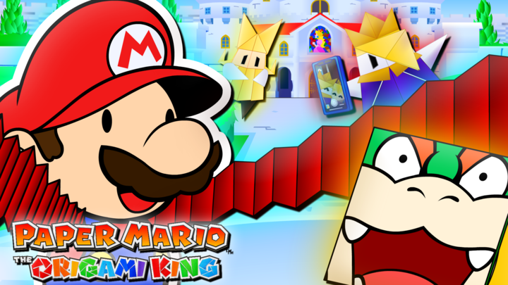 Basically Paper Mario The Origami King (Paper Mario ANIMATION)