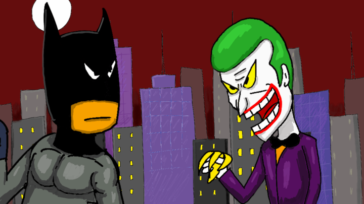 Batman vs Joker (Parody FlipaClip Cartoon)