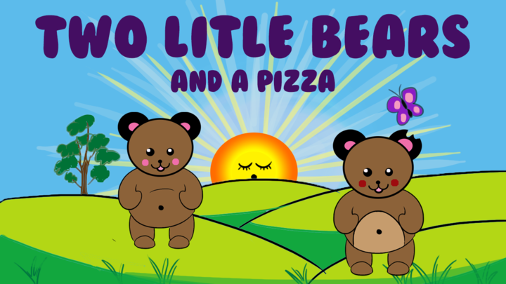 Two Little Bears and a Pizza