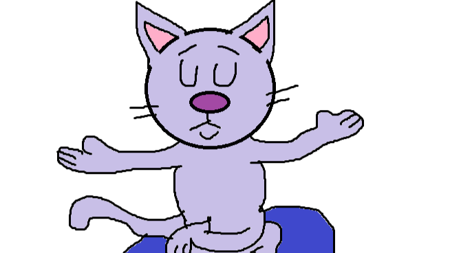 The Meditation Cat