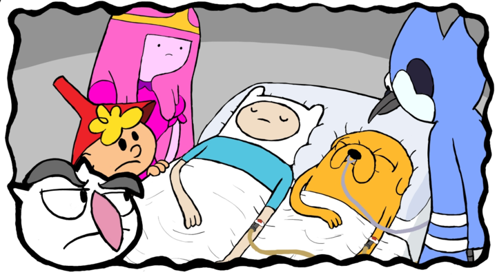 Finn and Jake's Deathbed