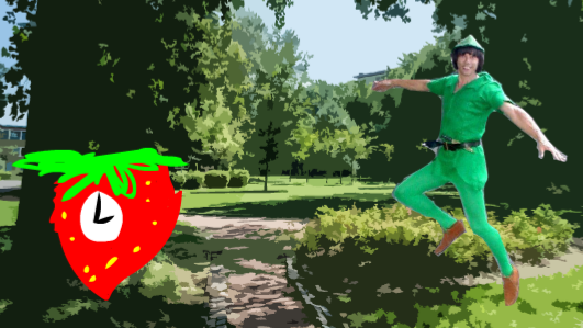 Strawberryclock vs Peter Pan: the REVENGE