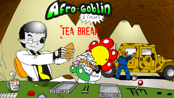 Afro Goblin and Chums Tea Break