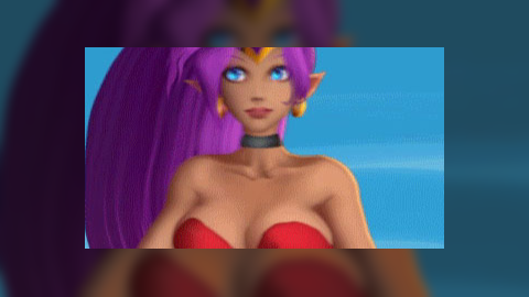 Shantae dance animation loop