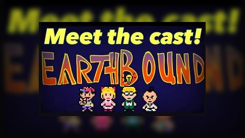 Earthbound animated intro