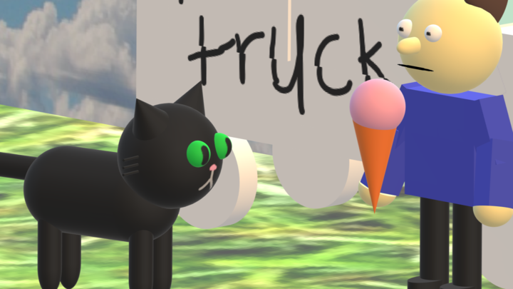 the epic adventures of mr orange kitty cat E6 the ice cream truck