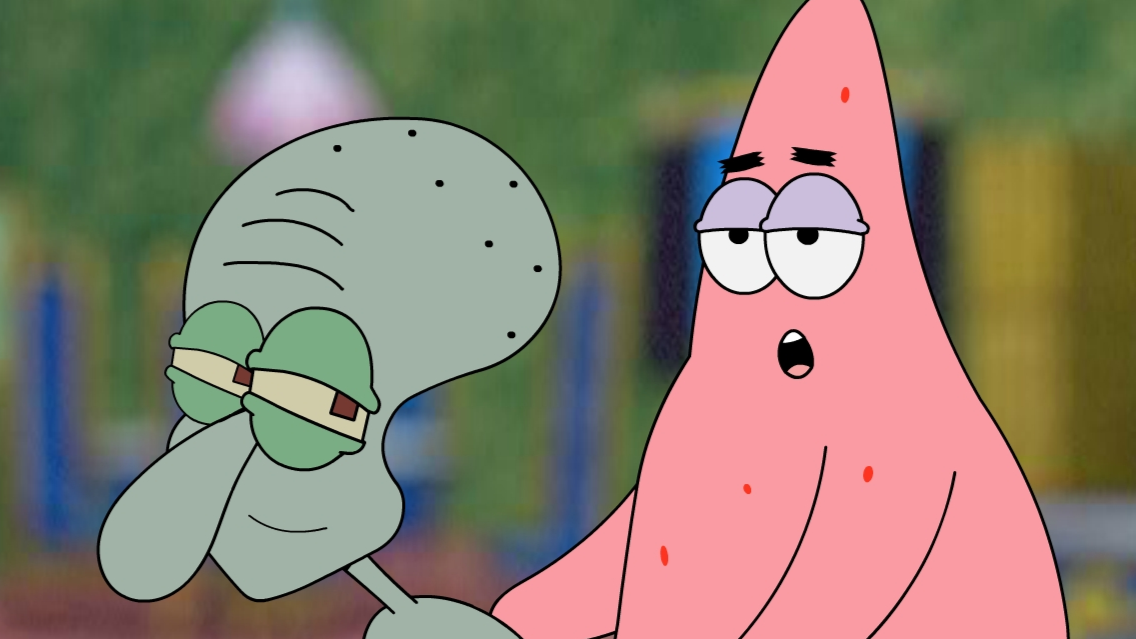 Patrick Visits Squidward S Ass