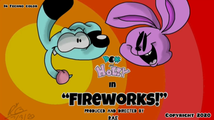 Fireworks! (original cartoon)