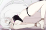 Black Hanekawa Hogtied