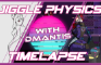 Cyber Girl Jiggle Physics animation