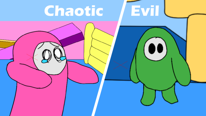 Fall Guys Chaotic Evil Animated