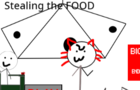 KittyStickman - Stealing the FOOD