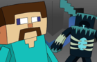Steve Vs The Warden (Minecraft Animation)