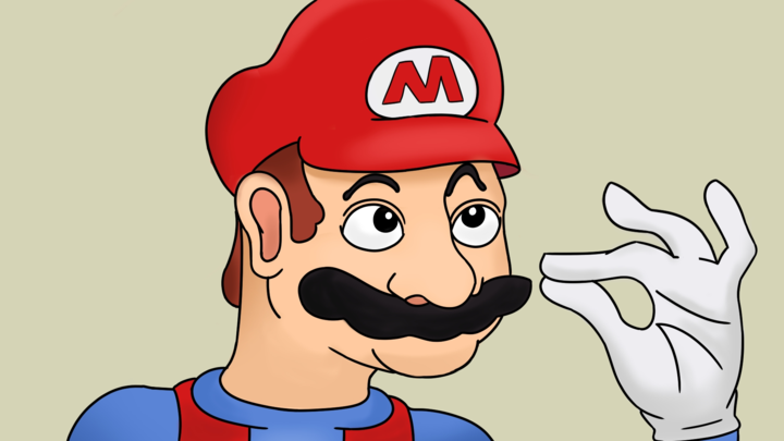 Super Mario Swears Live On Camera