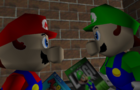 SM64: Beta Mario Promotes Super Mario on ps4 but gets interrupted by Beta Luigi