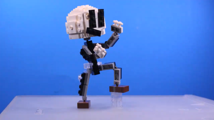 Henry Stickmin Distraction Dance in LEGO