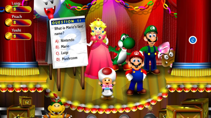 MORE Marios Game Show Art