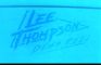 Lee Thompson - Demo reel 2020