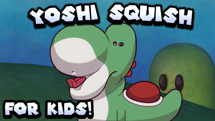 Yoshi Squished (for kids!)