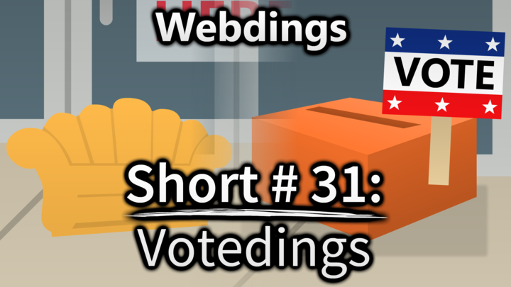 Webdings (Short #31) - Votedings