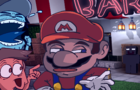 SuperMega Animated - Mario walks into a Minecraft Bar