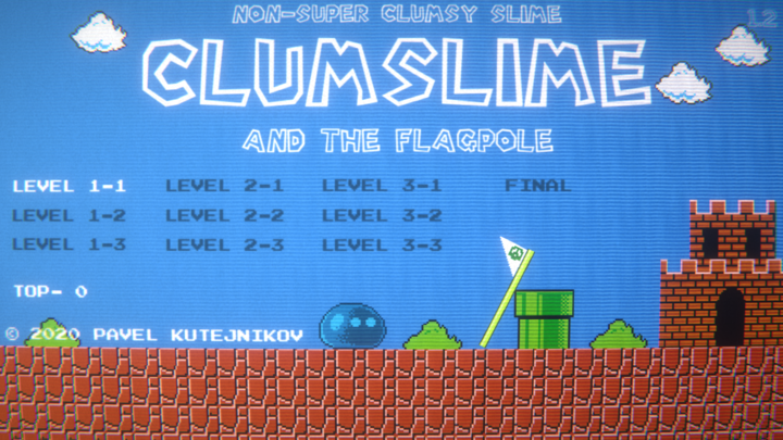 Clumslime and the Flagpole