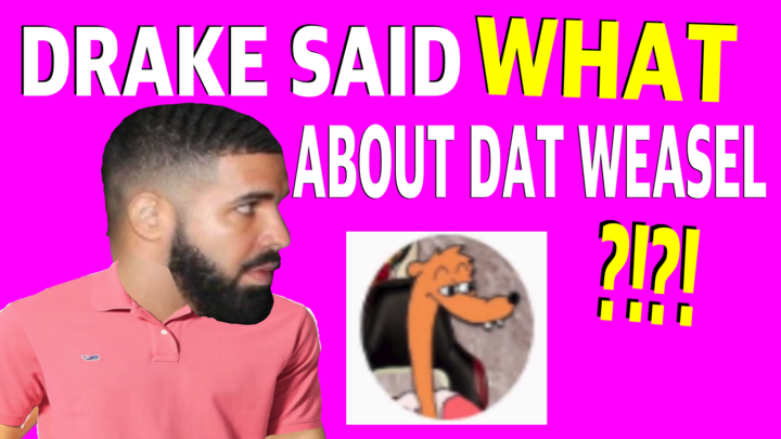 DRAKE said WHAT about DAT WEASEL?!